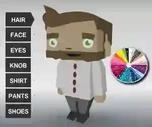 لعبة Coloring Bloxy Boy على الانترنت