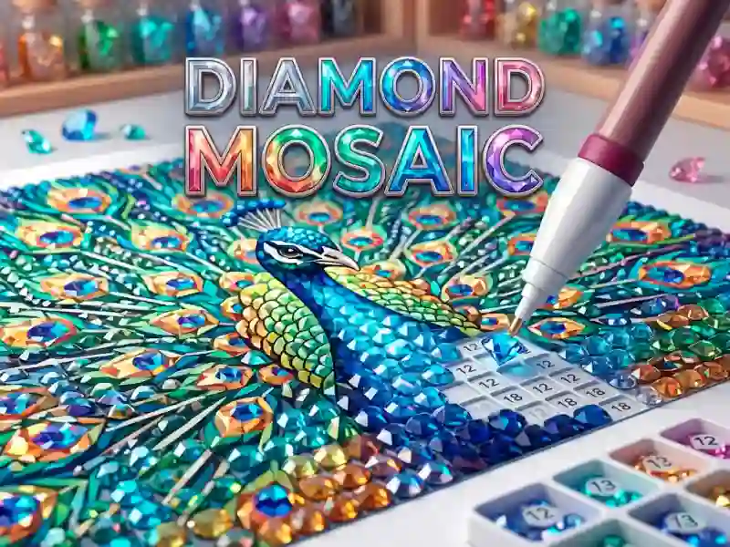 لعبة Diamond Mosaic على الانترنت