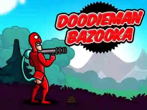 لعبة Doodieman Bazooka على الانترنت