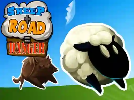 لعبة Sheep + Road u003d Danger على الانترنت