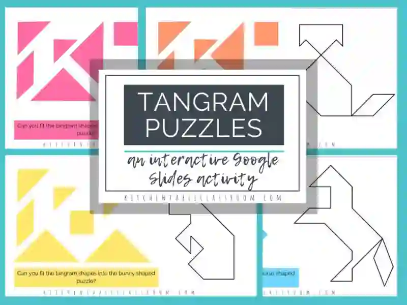 لعبة Tangrams على الانترنت