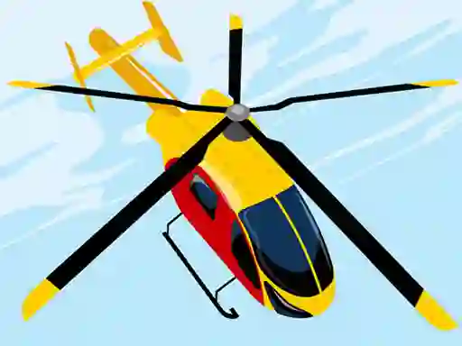 لعبة Dangerous Helicopter Jigsaw على الانترنت