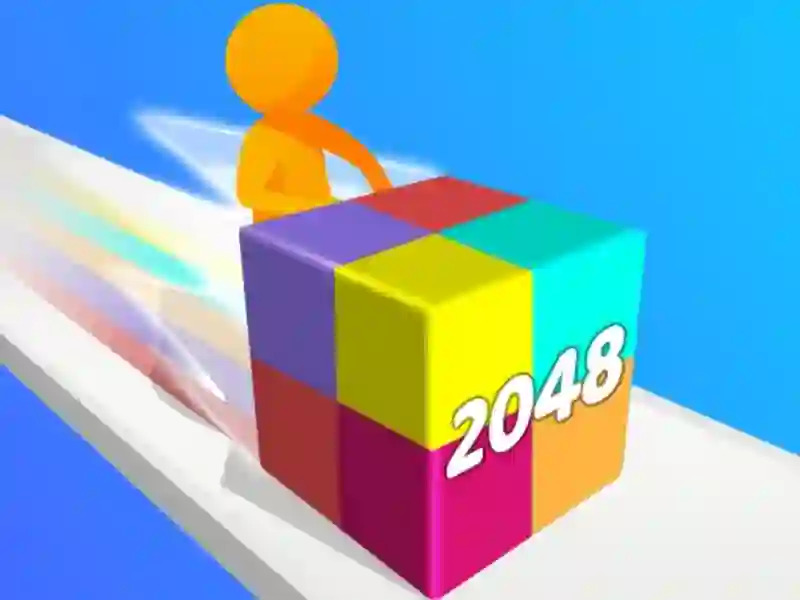 لعبة Geometry Stack 2048 Run على الانترنت