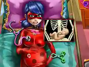 لعبة Pregnant Dotted Girl Emergency على الانترنت