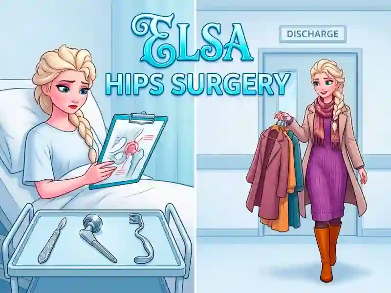 لعبة Elsa Hips Surgery على الانترنت
