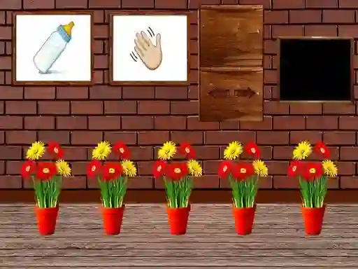 لعبة Flower House Escape على الانترنت