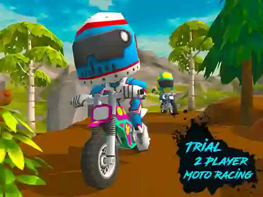 لعبة Trial 2 Player Moto Racing على الانترنت