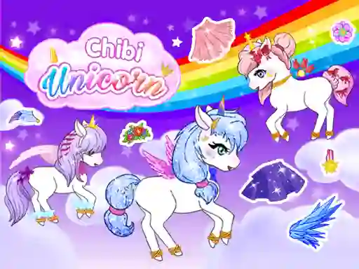 لعبة Chibi Unicorn على الانترنت