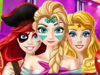 لعبة Halloween Princess Party على الانترنت