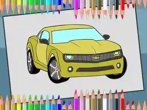 لعبة American Cars Coloring Book على الانترنت