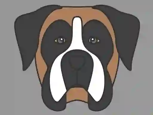 لعبة Doggy Face Coloring على الانترنت