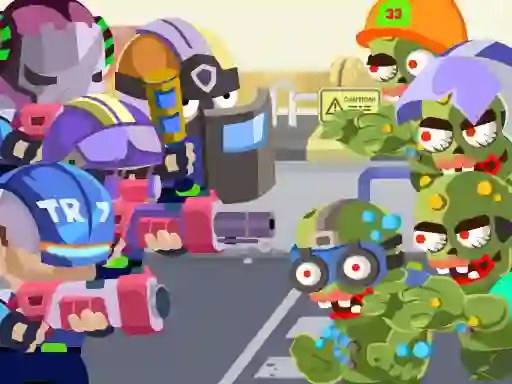 لعبة The Great Zombie Warzone على الانترنت