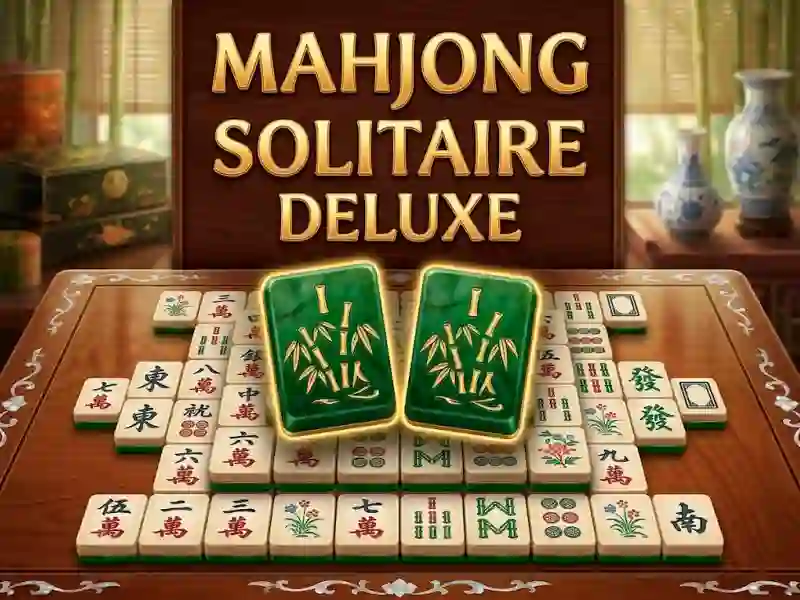 لعبة Mahjong Solitaire Deluxe على الانترنت