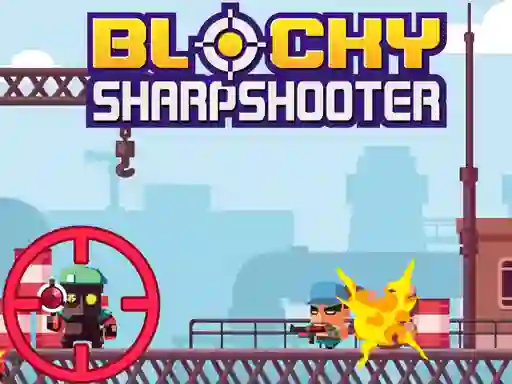 لعبة Blocky Sharpshooter على الانترنت