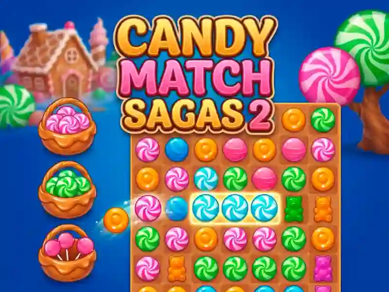 لعبة Candy Match Saga 2 على الانترنت