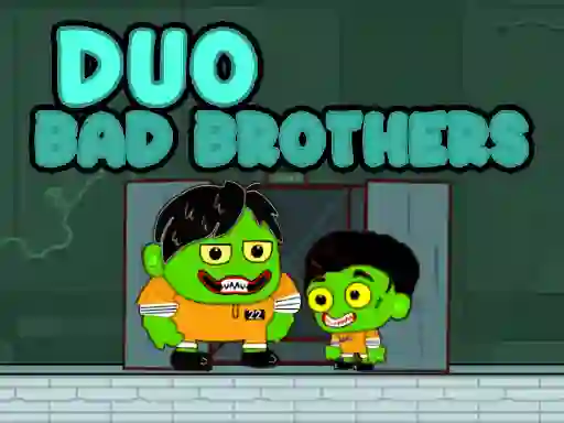 لعبة Duo Bad Brothers على الانترنت