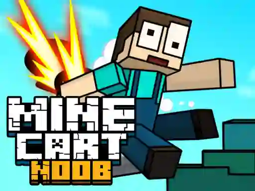 لعبة Mine Cart Noob على الانترنت