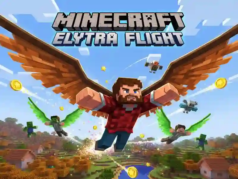 لعبة Minecraft: Elytra Flight على الانترنت