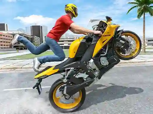 لعبة Motorcycle Simulator Offline على الانترنت