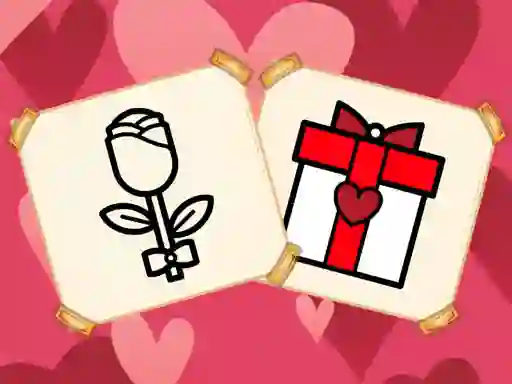 لعبة Valentine Present Coloring على الانترنت