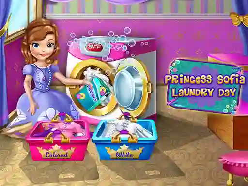 لعبة Young Princess Laundry Day على الانترنت
