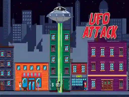 لعبة UFO Attack على الانترنت