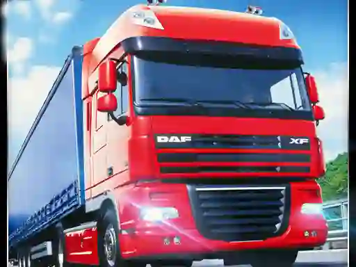 لعبة Euro Truck Simulator Cargo Truck Drive على الانترنت