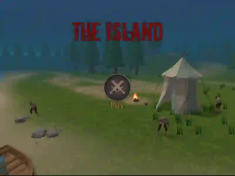 لعبة The Island على الانترنت