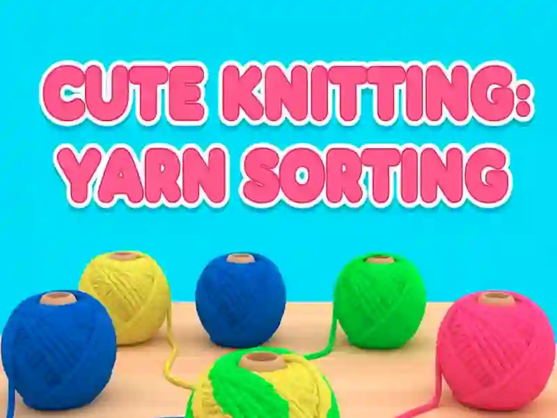 لعبة Cute Knitting: Yarn Sorting على الانترنت