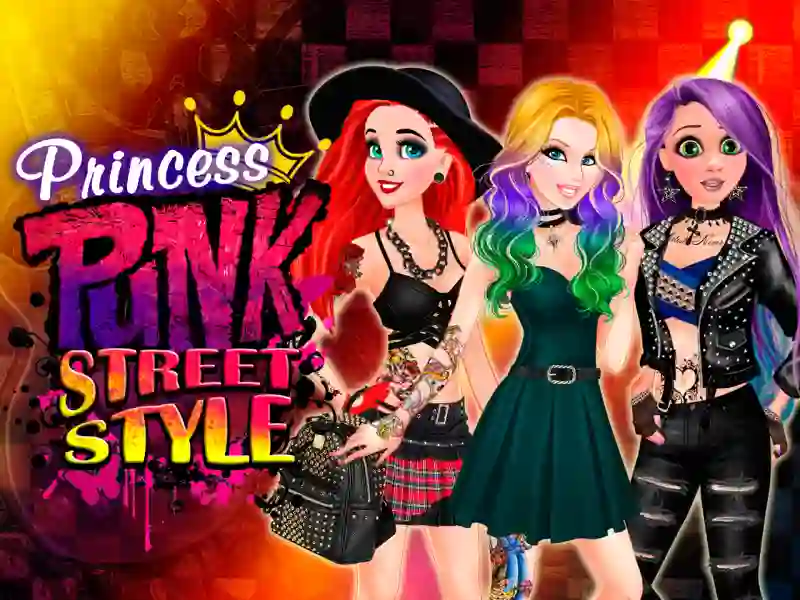 لعبة Princess Punk Street Style على الانترنت