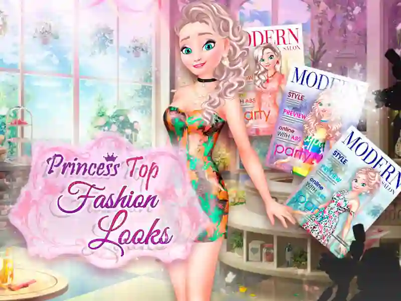 لعبة Princess Top Fashion Looks على الانترنت
