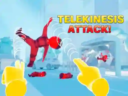 لعبة Telekinesis Attack على الانترنت
