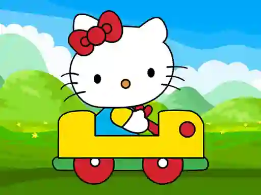 لعبة Cute Kitty Car Jigsaw على الانترنت
