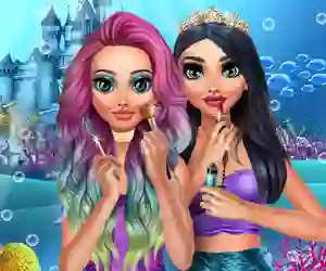 لعبة Mermaids Makeup Salon على الانترنت