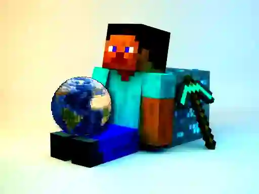 لعبة Mineblock Earth Survival على الانترنت