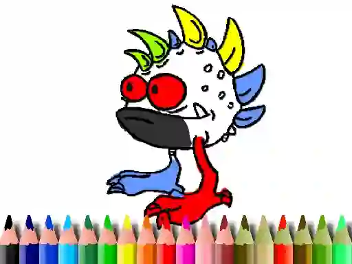 لعبة Back To School: Halloween Coloring Book على الانترنت