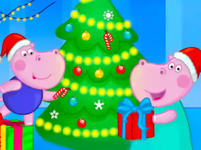 لعبة Hippo Christmas Calendar على الانترنت