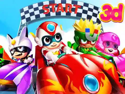 لعبة Cartoon Racing 3D على الانترنت