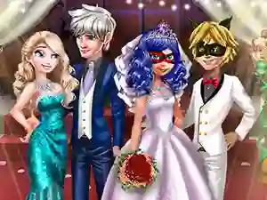 لعبة Ladybug Wedding Royal Guests على الانترنت