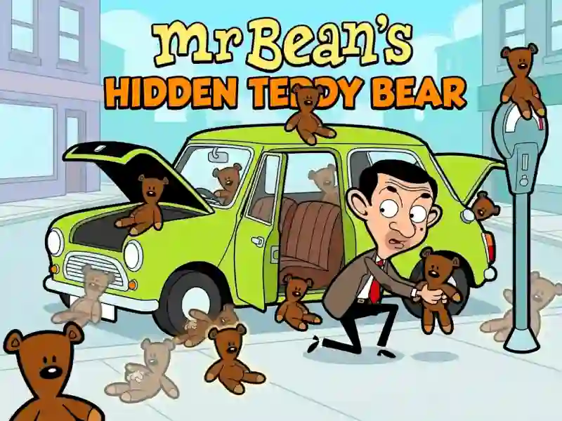 لعبة Mr Bean Car Hidden Teddy Bear على الانترنت