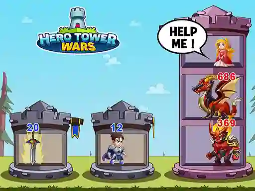 لعبة Hero Tower War على الانترنت