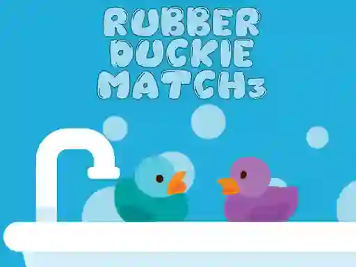 لعبة Rubber Duckie Match 3 على الانترنت