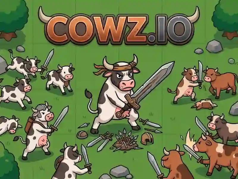 لعبة Cowz.io على الانترنت