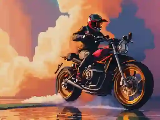 لعبة 3D Moto Simulator على الانترنت