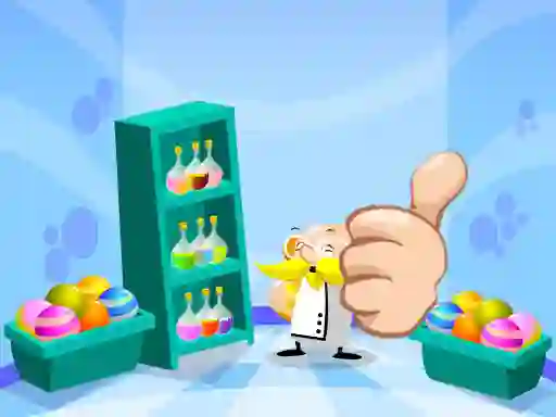 لعبة Crazy Professor Bubble على الانترنت