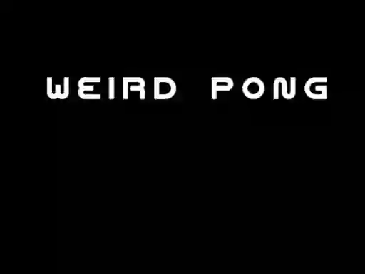 لعبة Weird Pong على الانترنت