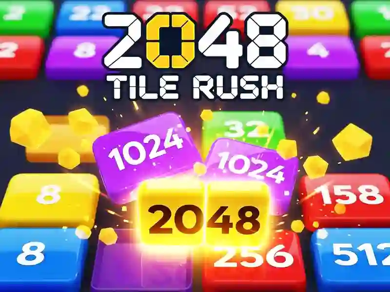 لعبة 2048 Tile Rush على الانترنت
