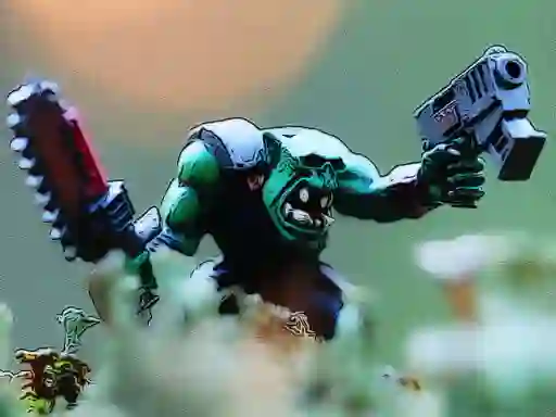 لعبة Monster Soldiers على الانترنت