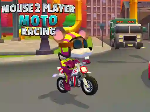 لعبة Mouse 2 Player Moto Racing على الانترنت