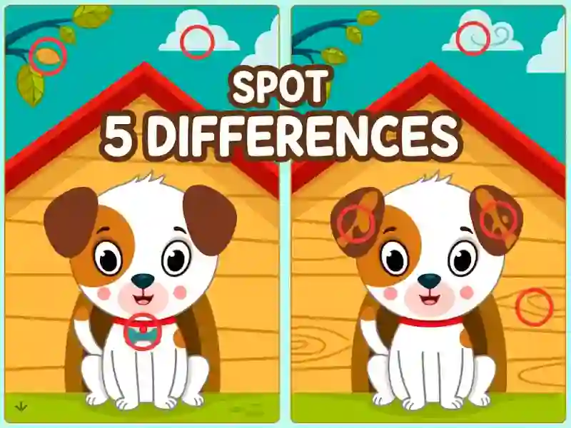 لعبة Spot 5 Differences على الانترنت